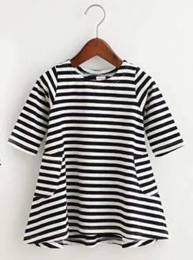 1pcs Family Dress Mother Daughter Summer Fashions Striped Family Look Matching Clothes Mom And Daughter Dress Family Clothing