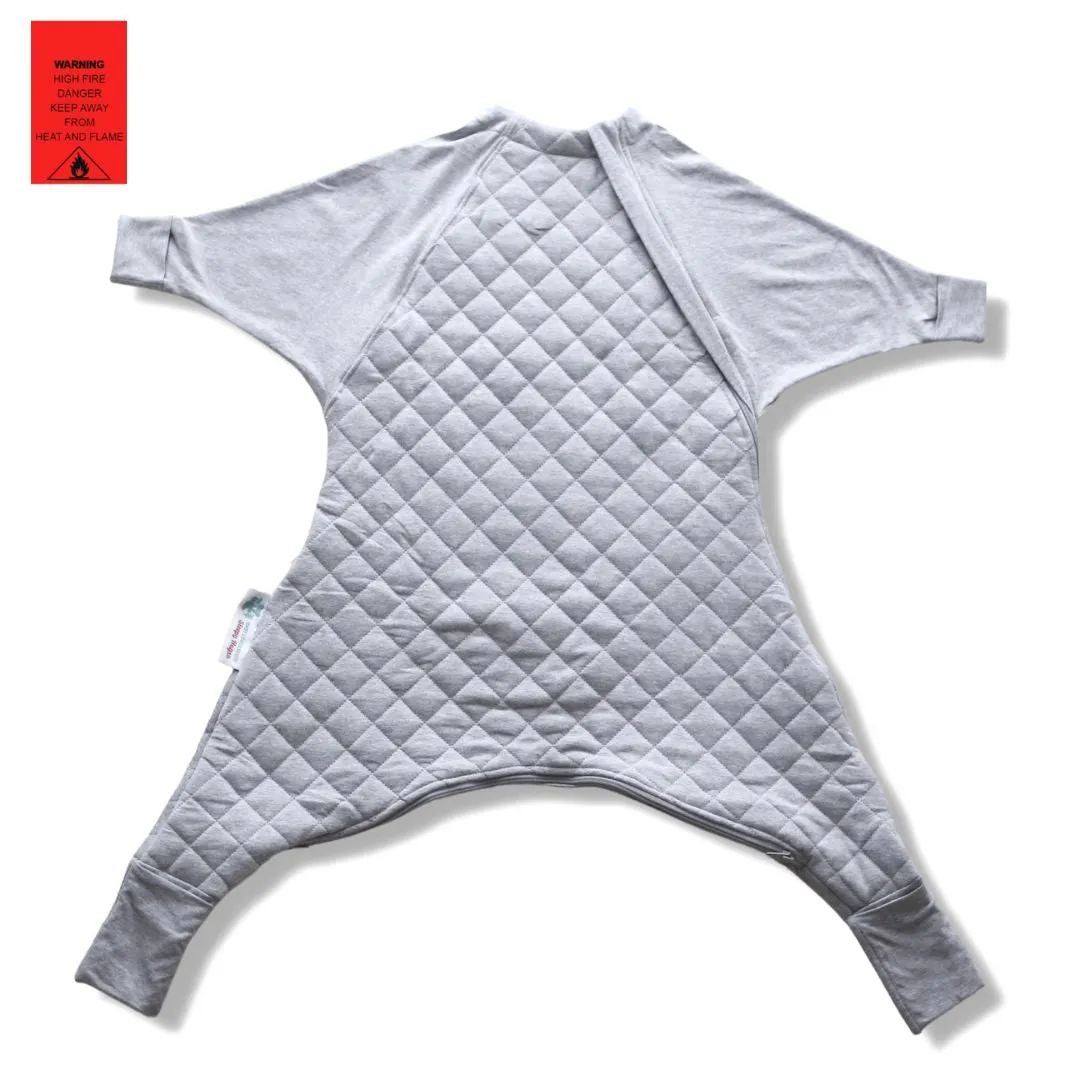 2.5 TOG Winter - Cozy Toddler Suit 'Warm' (with legs) - Cool Grey