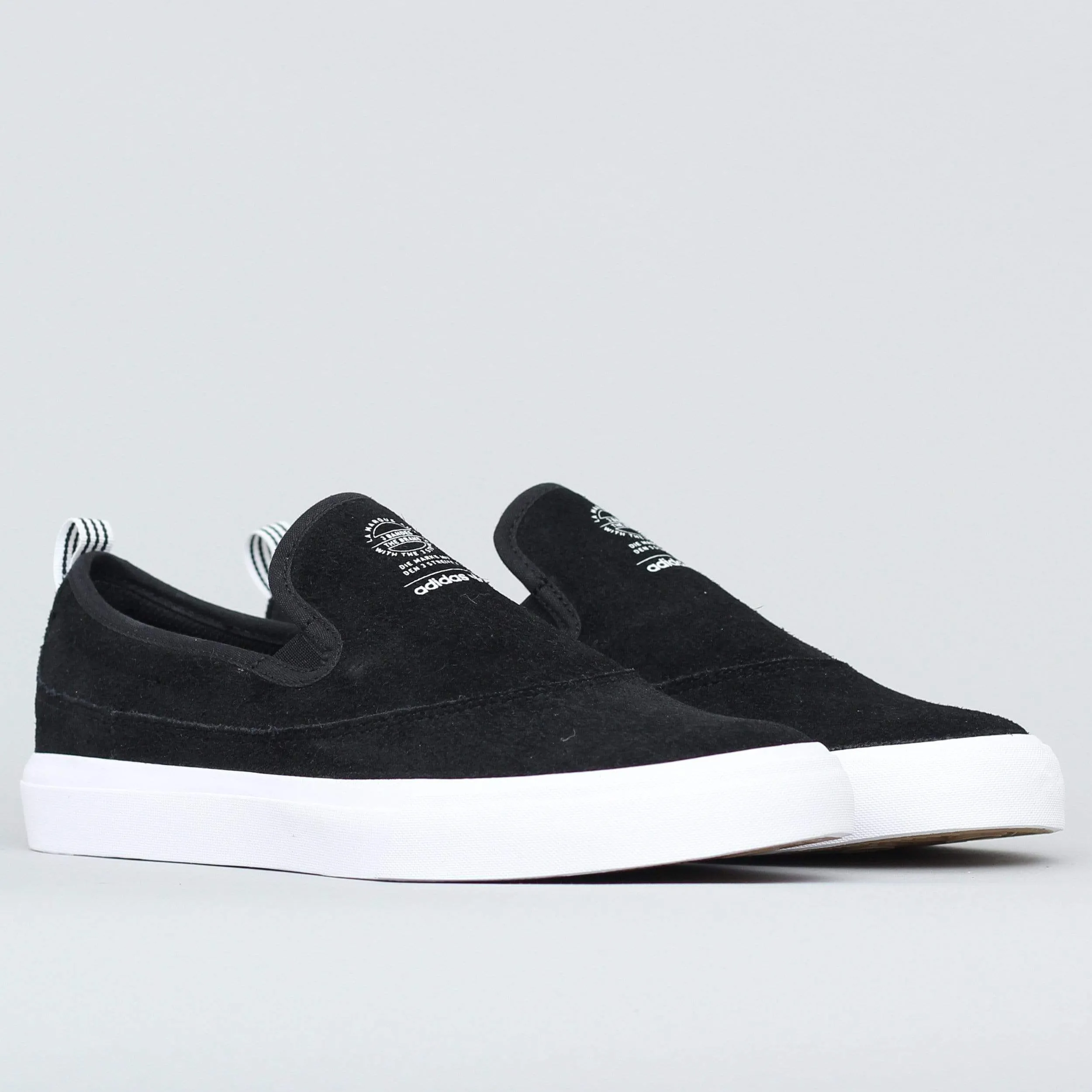 adidas Matchcourt Slip Shoes Core Black / Footwear White / Gum4