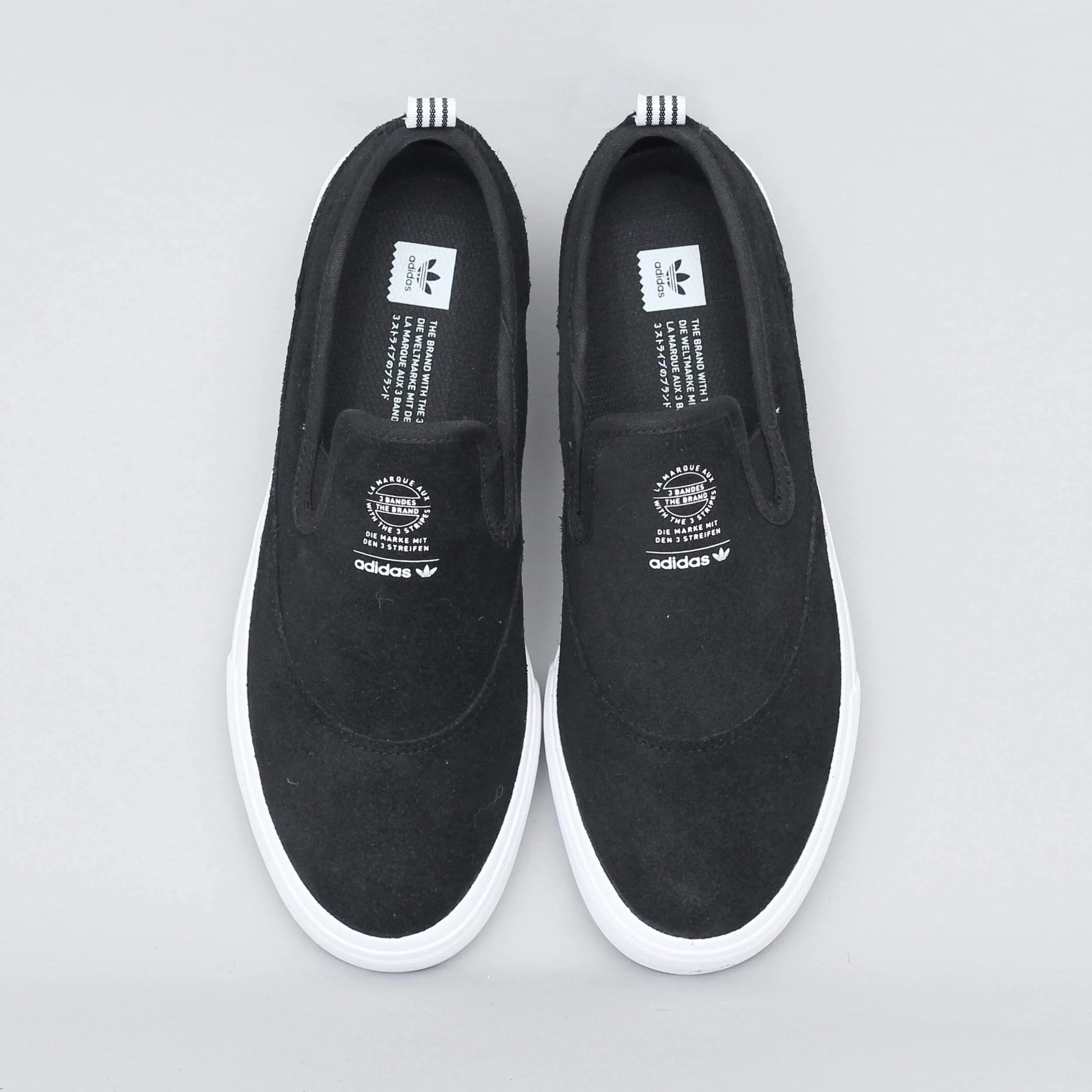 adidas Matchcourt Slip Shoes Core Black / Footwear White / Gum4