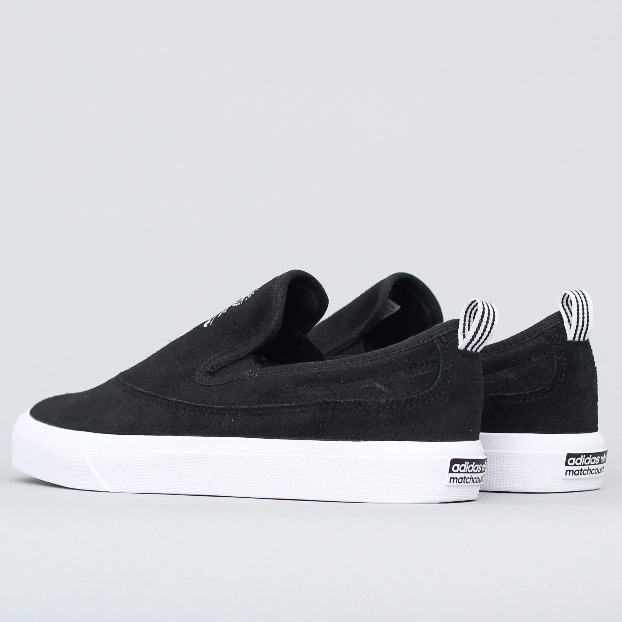 adidas Matchcourt Slip Shoes Core Black / Footwear White / Gum4