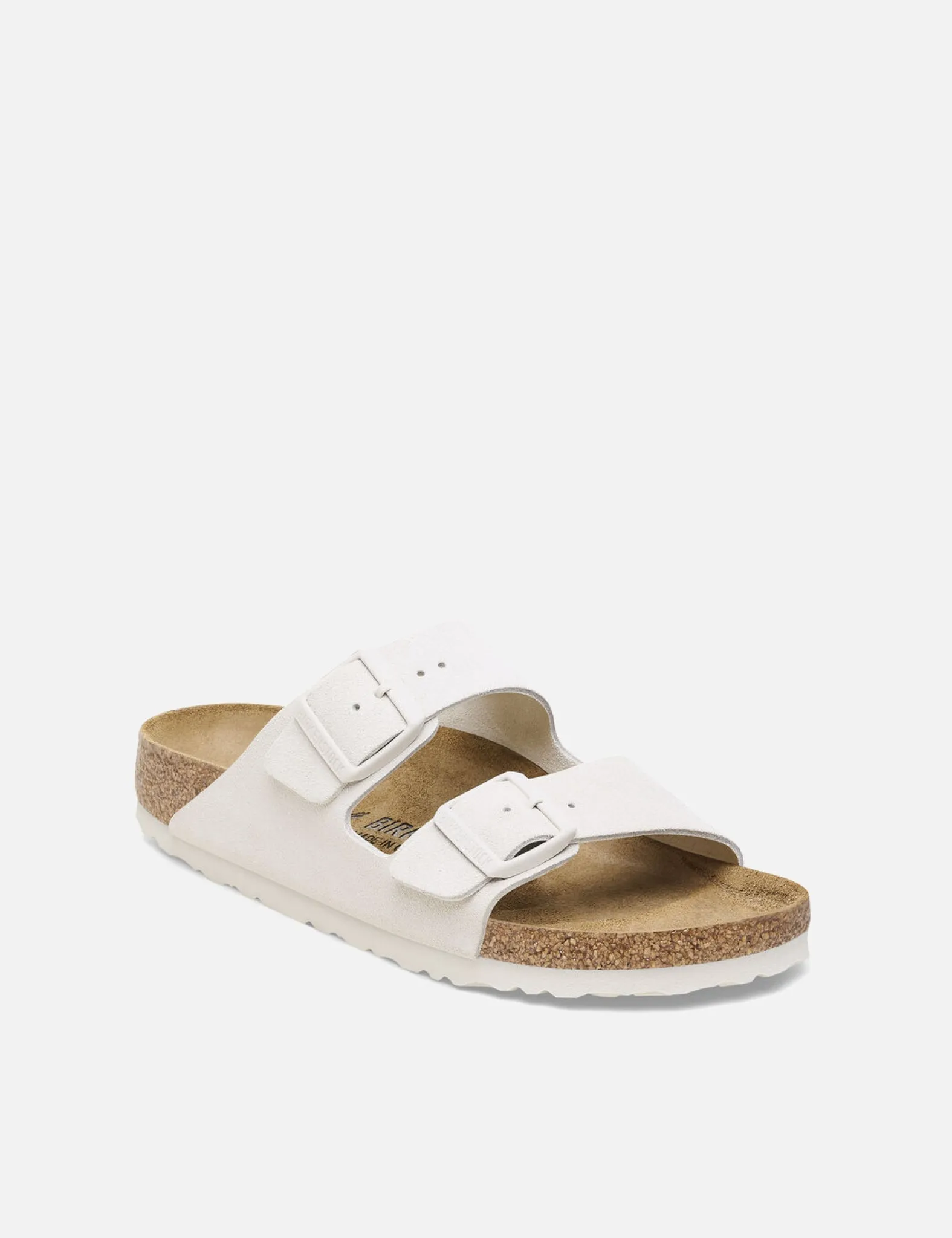 Birkenstock Women's Arizona Sandals LEVE Antique (Narrow) - White