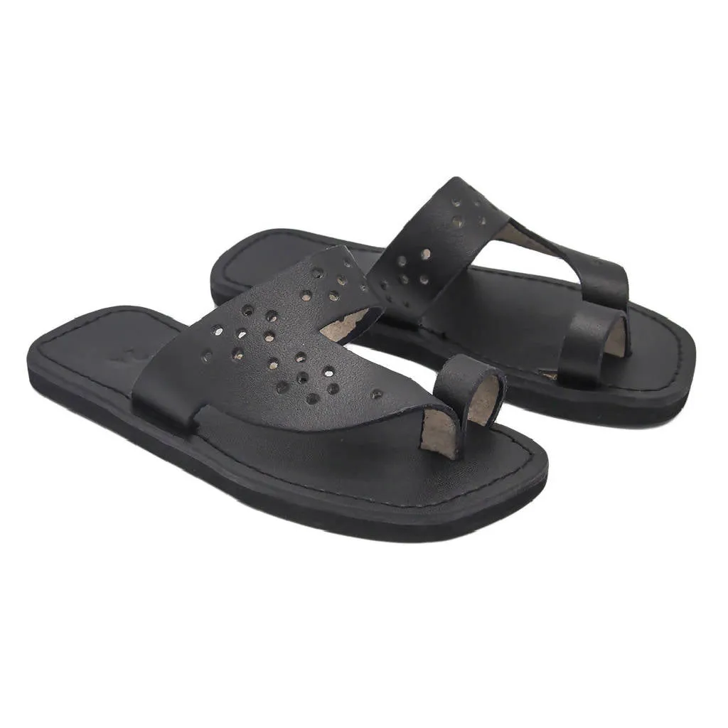 Black sandals-Kids