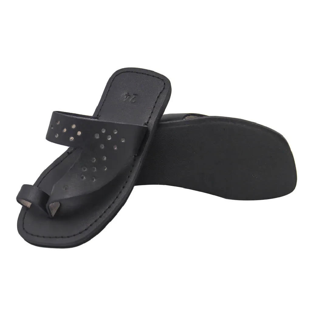 Black sandals-Kids