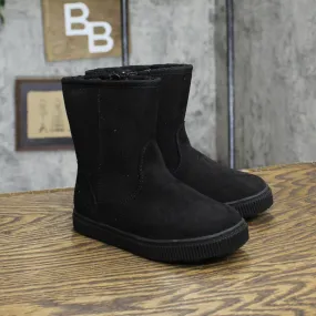 Cat & Jack Toddler Girls Pip Shearling Style Boots 88435631 Black 10T