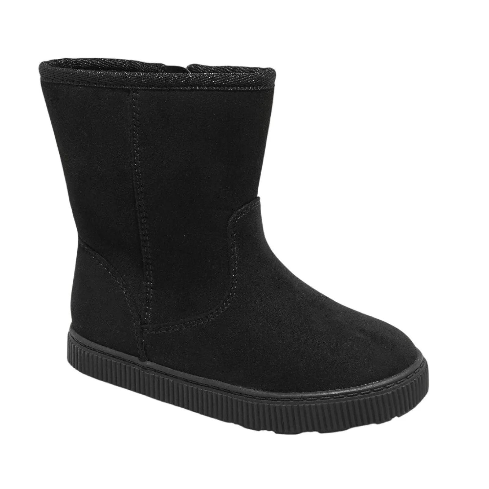 Cat & Jack Toddler Girls Pip Shearling Style Boots 88435631 Black 10T