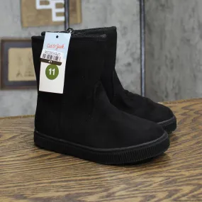Cat & Jack Toddler Girls' Pip Shearling Style Boots 88435631 Black 11T