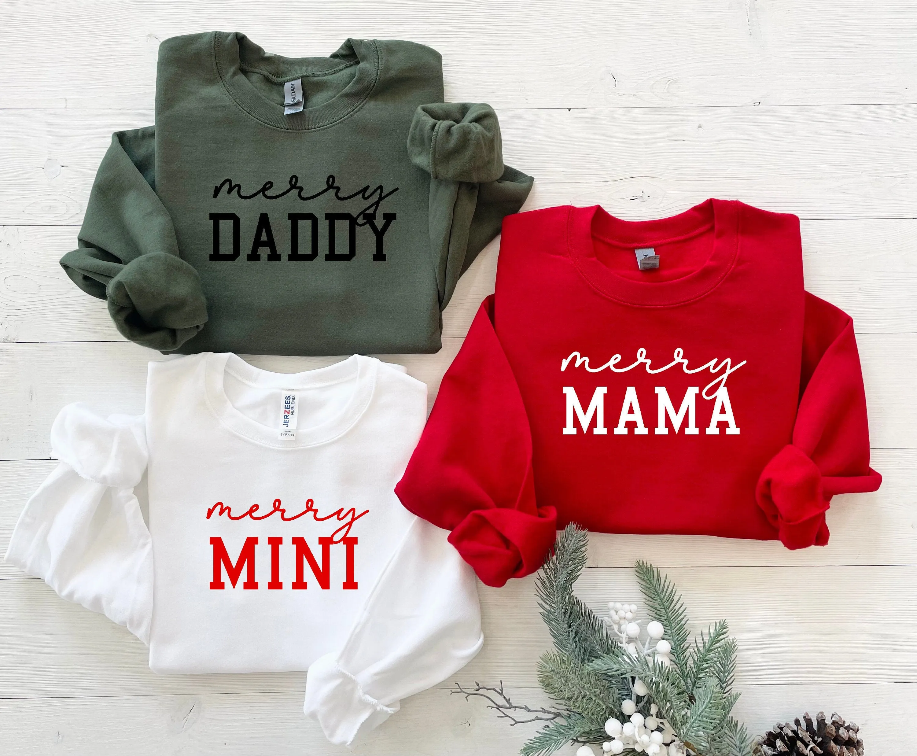 Christmas Family Photoshoot Matching Outfits