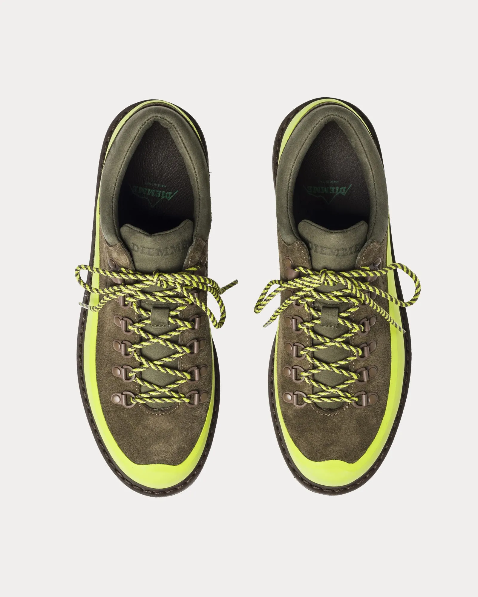 Cornaro Gomma Suede Capers Green Boots