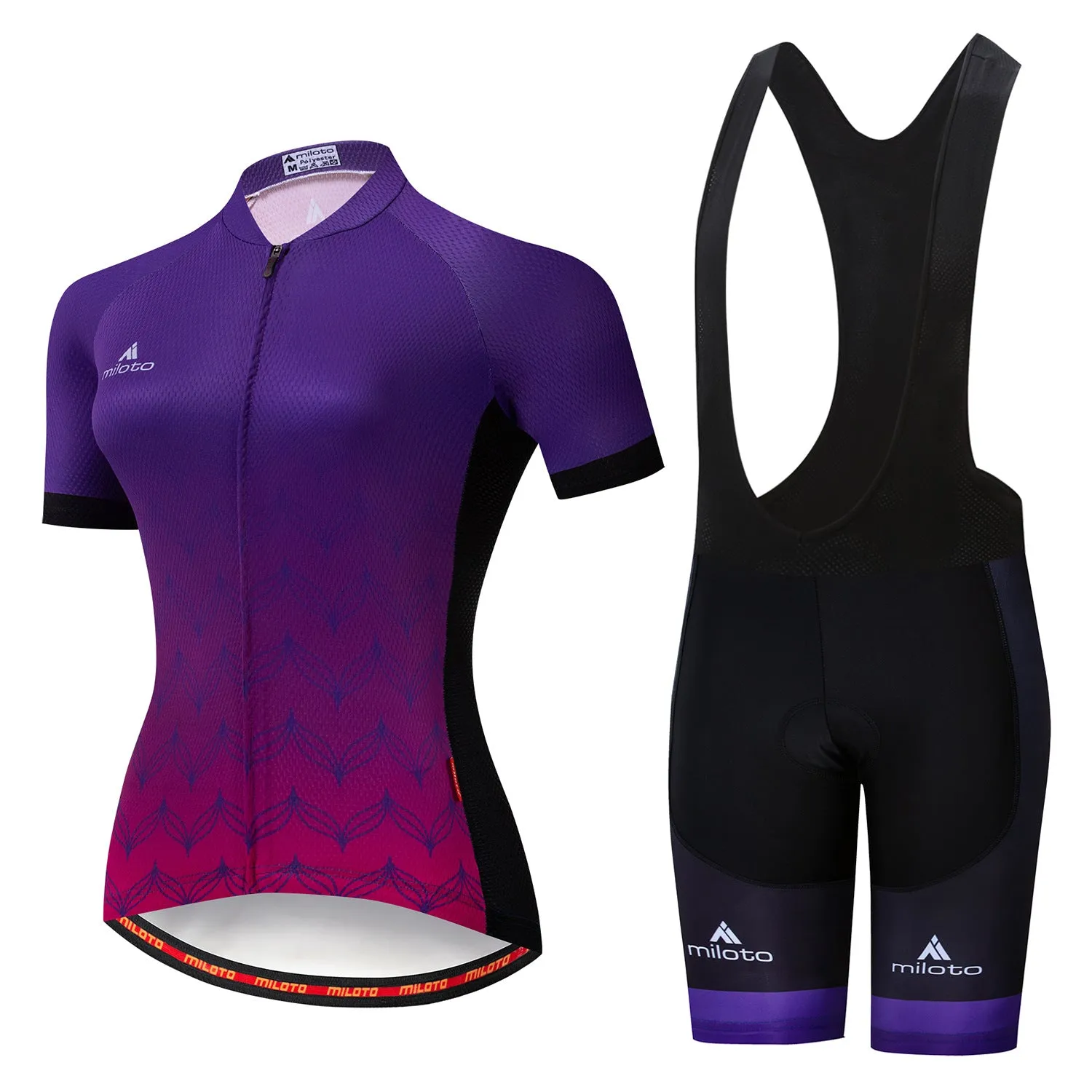 Cycling Jersey Short-sleeved Suspender Suit