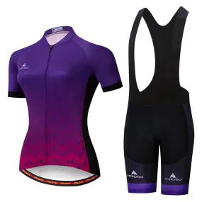 Cycling Jersey Short-sleeved Suspender Suit