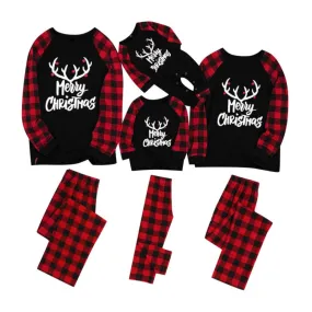 Dark Christmas Family Matching Pajama Set
