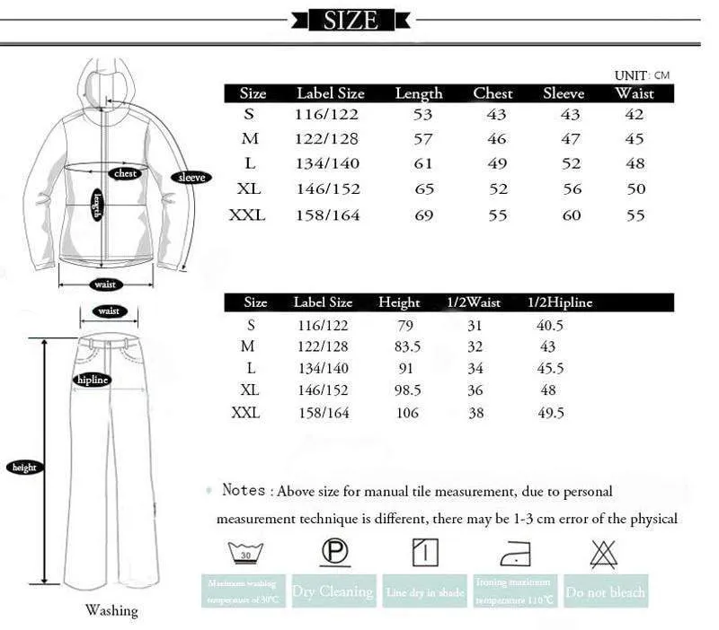 DETECTOR Extreme Conditions Ski Suit For Kid's