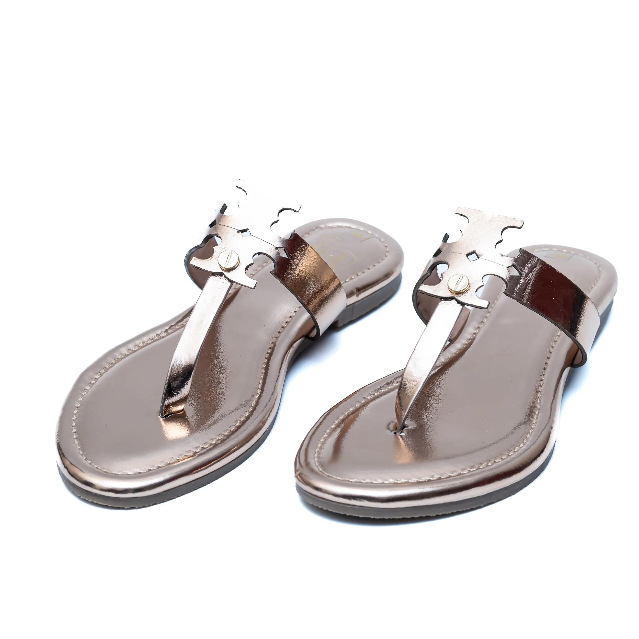 Double Tee Flats - Rosegold