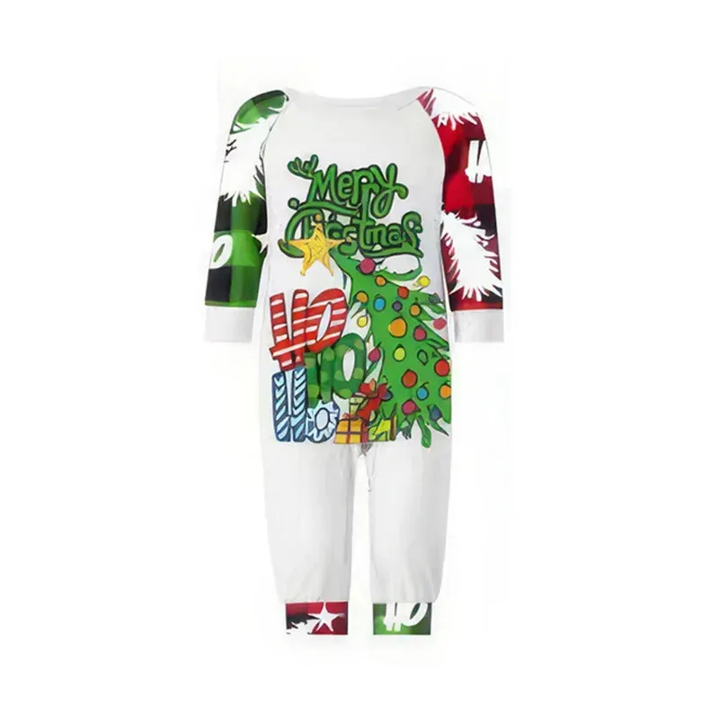 Family Christmas Pajamas Set - Matching Allover Print Homewear