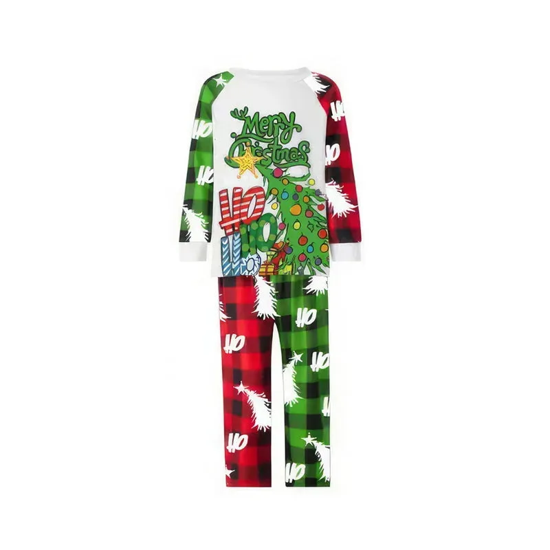 Family Christmas Pajamas Set - Matching Allover Print Homewear