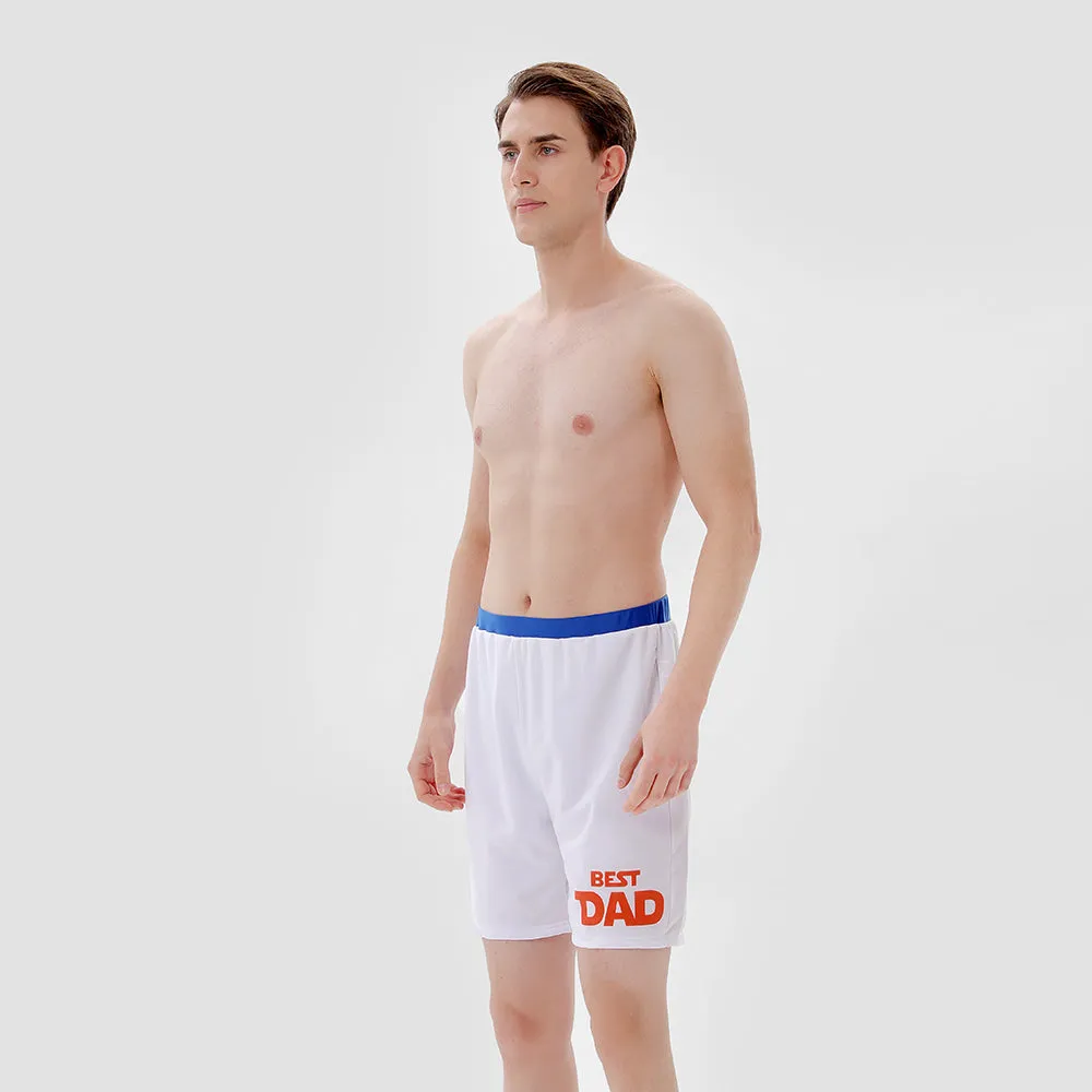 Family Matching Best Dad Kid Swimsuits