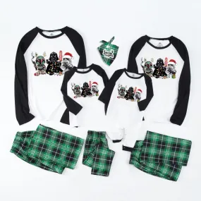 Family Matching Christmas Pajamas Set With Fun Character Design