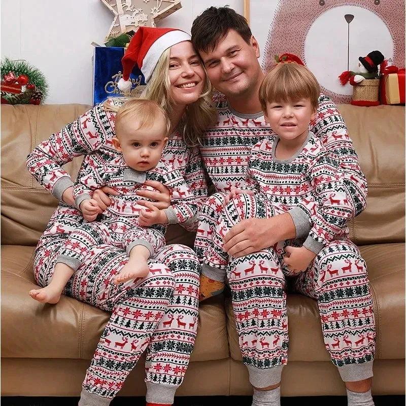 Family Matching Christmas Pajamas Set