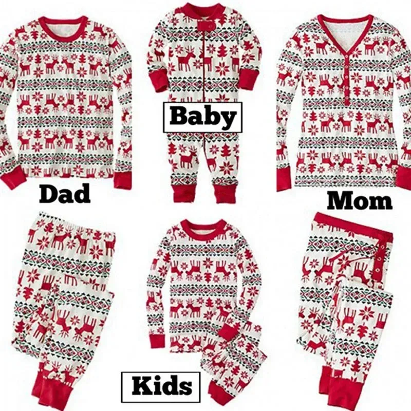 Family Matching Christmas Pajamas Set