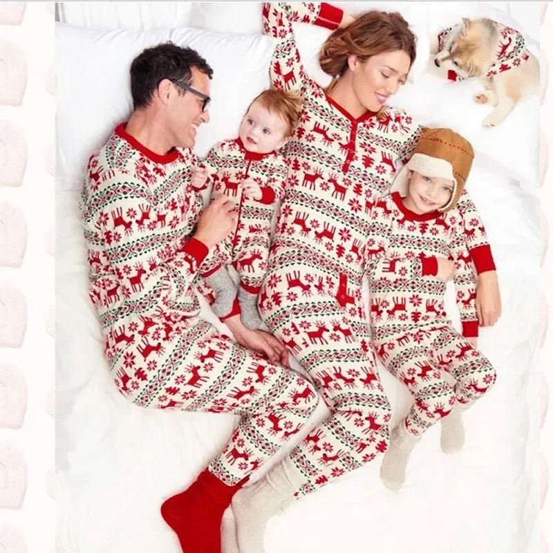 Family Matching Christmas Pajamas Set