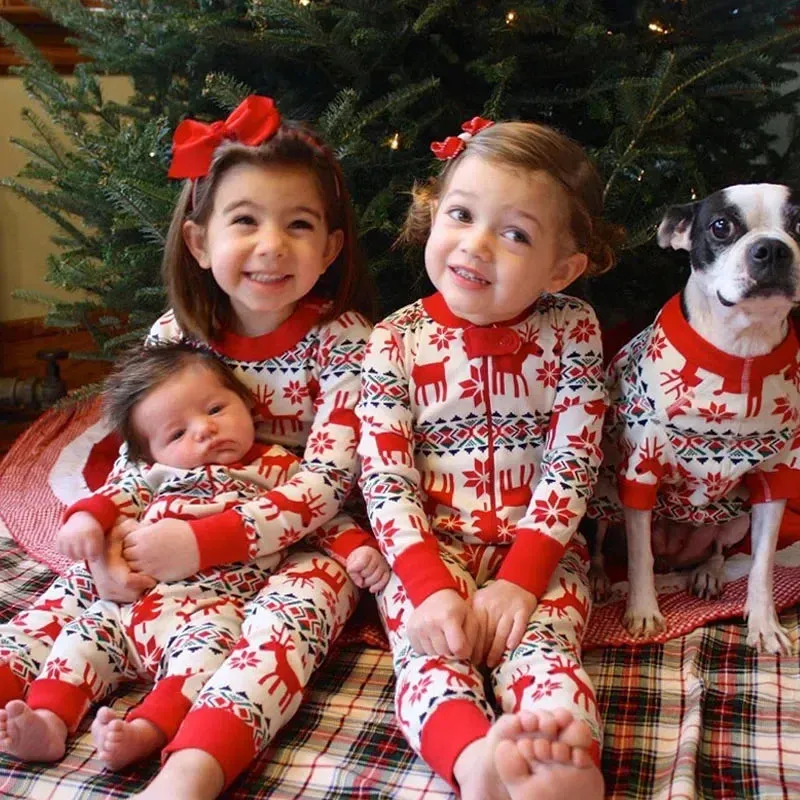 Family Matching Christmas Pajamas Set