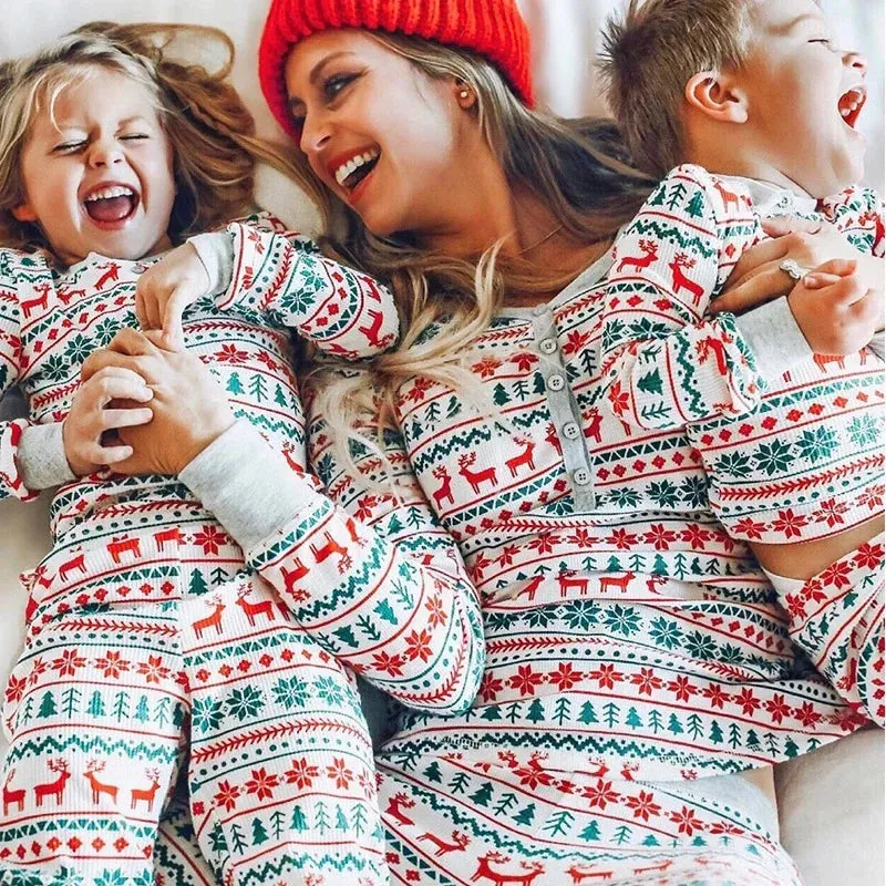 Family Matching Christmas Pajamas Set