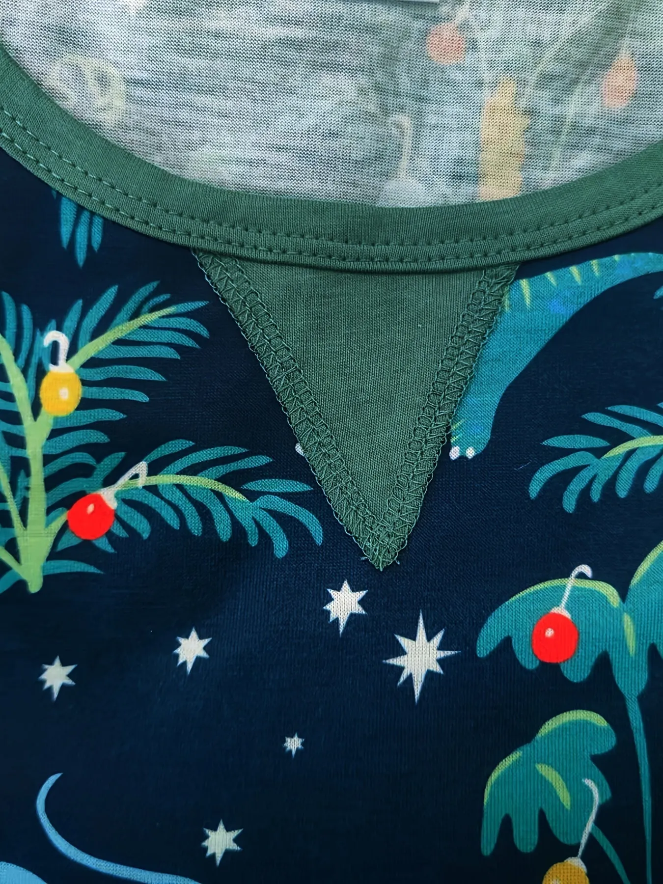 Family Matching Dinosaur Print Family Look Pajama Set