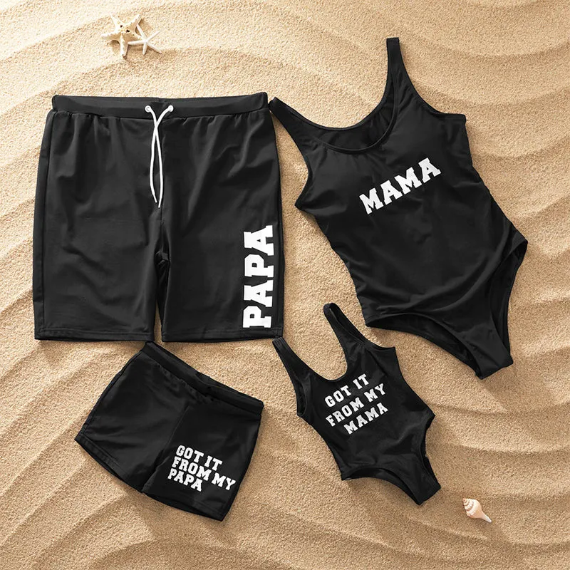Family Matching Swimwear