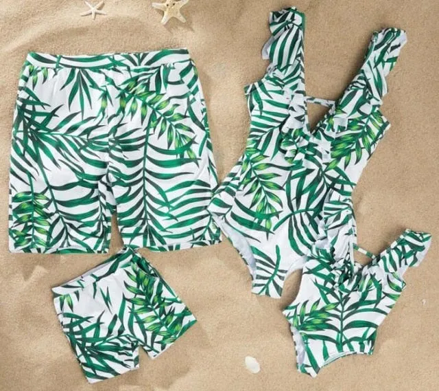 Family Matching Swimwear