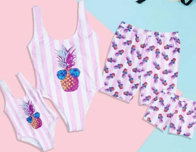 Family Matching Swimwear