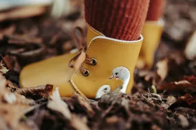 Goose Booties - Ochre