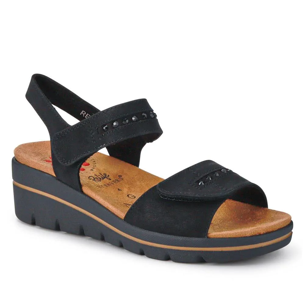 Grippy Wedge-Heeled Sandals - RELIF41032 / 326 875