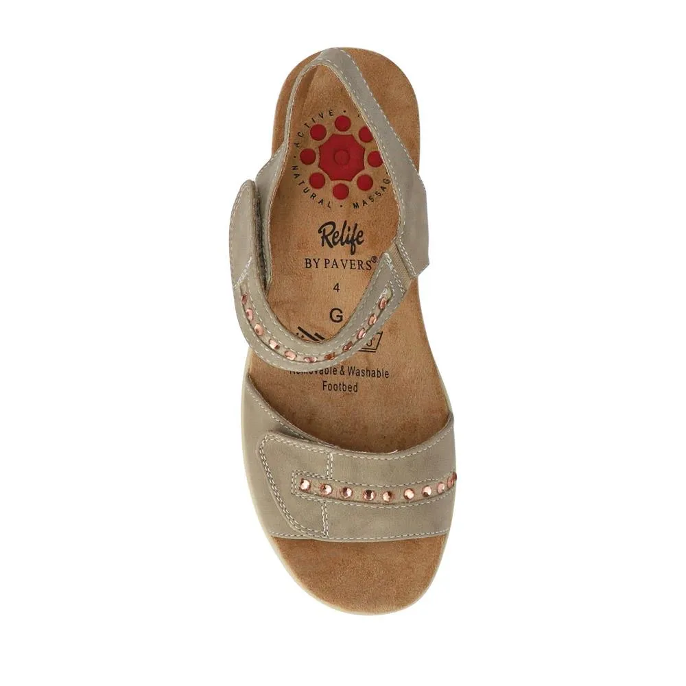 Grippy Wedge-Heeled Sandals - RELIF41032 / 326 875