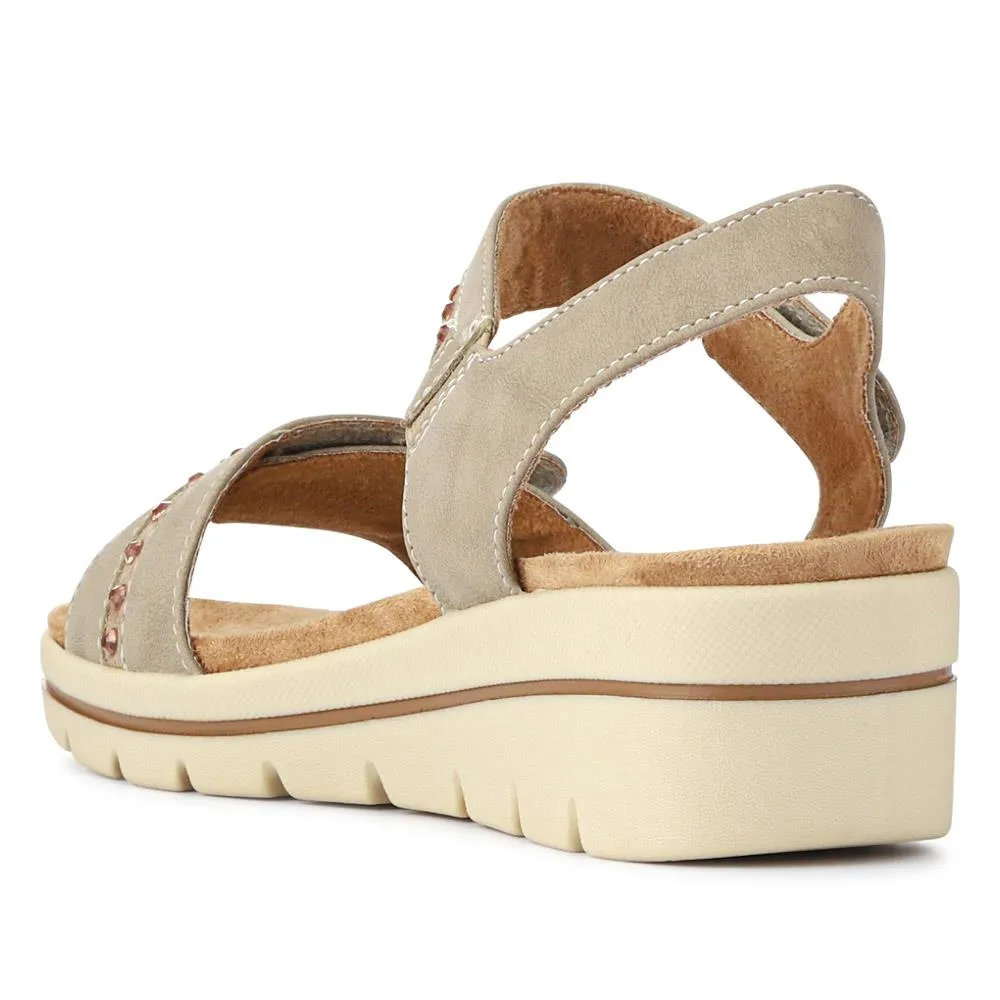 Grippy Wedge-Heeled Sandals - RELIF41032 / 326 875