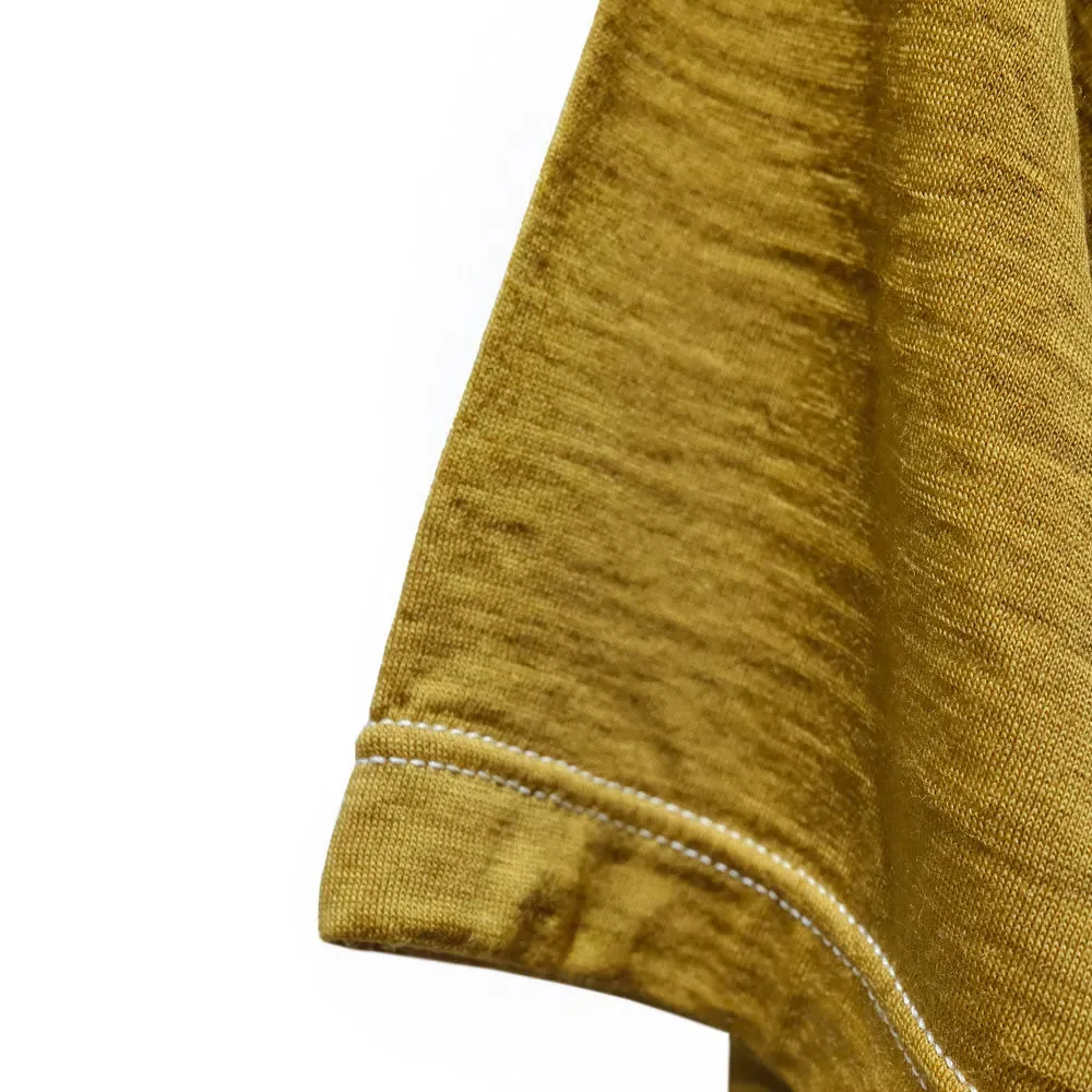 MAAD Cycling Short Sleeve Tshirt - Mustard