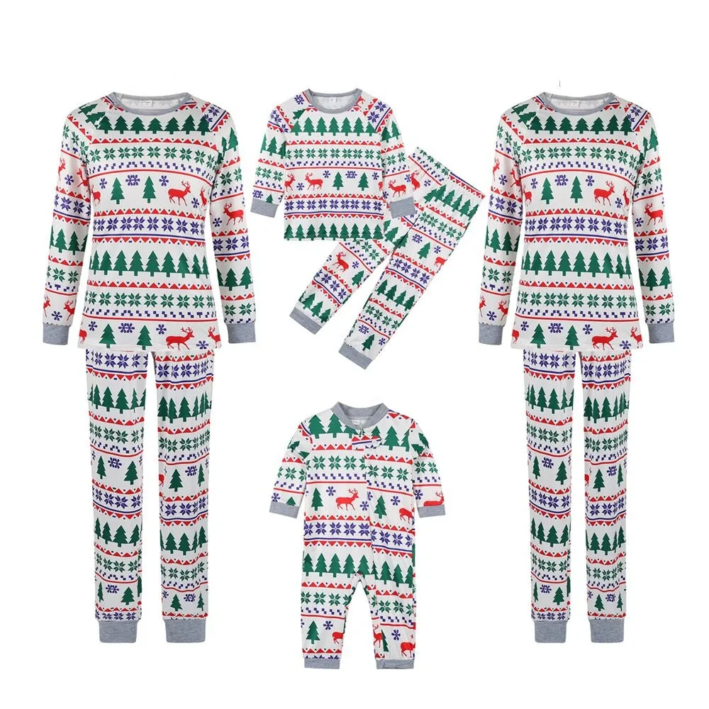 Magic Christmas Tree Family Matching Pajama Set