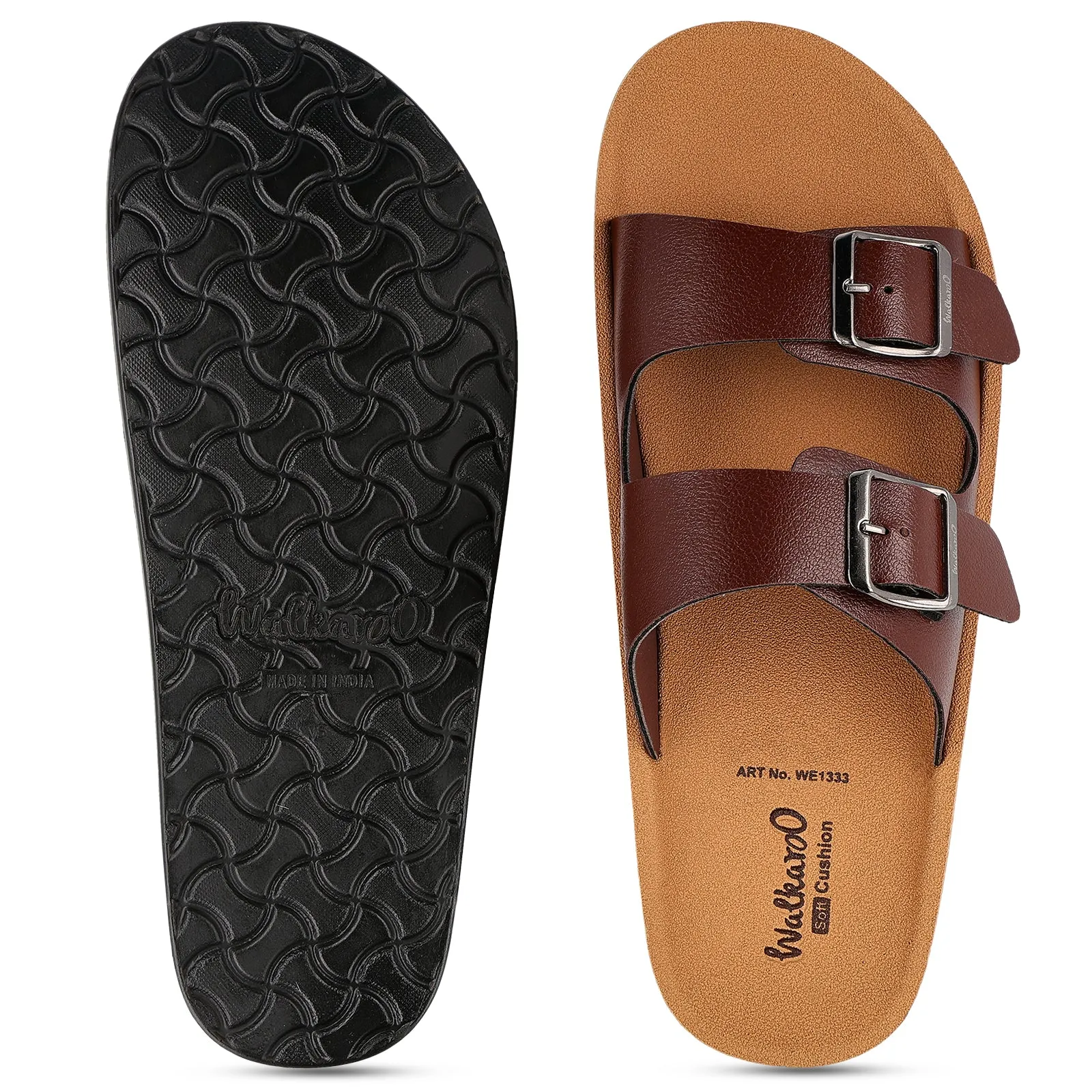 Men's Daily Wear Sandals - WE1333 Brown