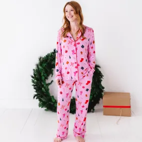 Merry Pinkmas "Mistle-Toast" Mama Luxe Lounge Set