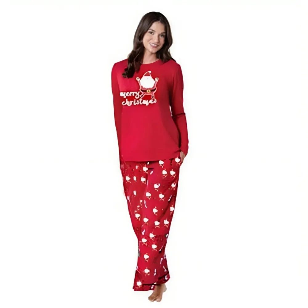 Merry Santa Family Matching Pajama Set