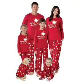 Merry Santa Family Matching Pajama Set