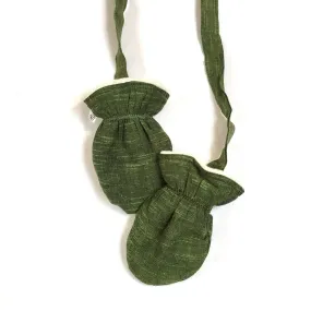 Mittens in Green Frog Ribbit