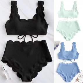 Mother And Daughter Two Piece Swimsuit Matching Swimsuit Clothing