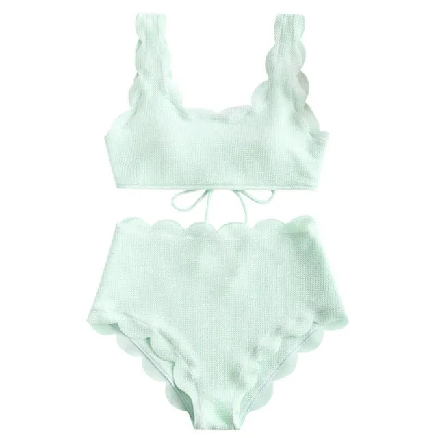 Mother And Daughter Two Piece Swimsuit Matching Swimsuit Clothing