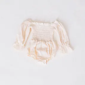 Muslin Puffed Sleeve Mommy & Me Dress - Infant