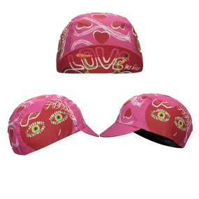 New Summer Breathable Couple Pink Cycling Cap Bike Hat  Men And Women