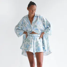 Nora - Floral Print Shirt Set