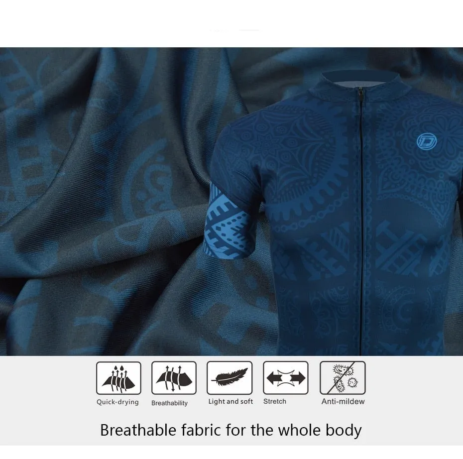 Nsqured Quick Dry Men's Cycling Jersey | Road Biking Jersey Cycling Clothing