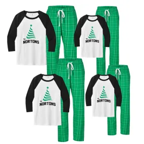 Personalized Christmas Tree Matching Family Pajama Set