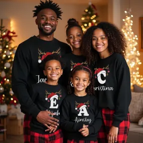 Personalized Matching Family Christmas Sweaters for the Holidays